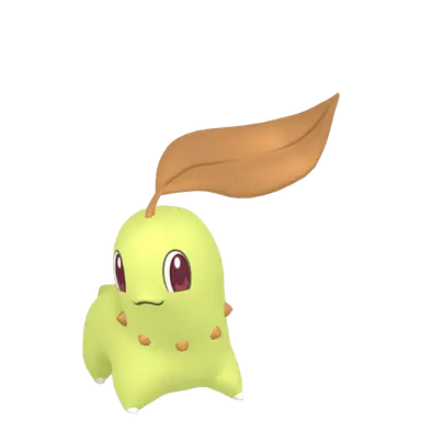 #0152 Chikorita Shiny 6IV Hidden Ability In-game Trade Pkm Go